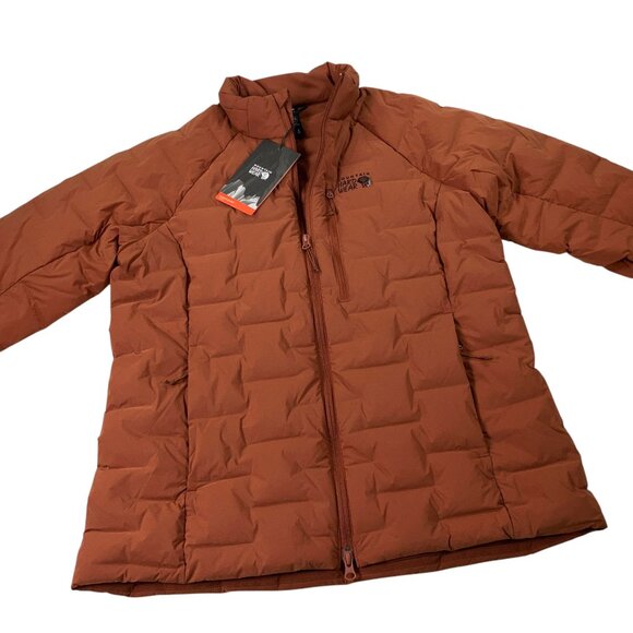 Mountain Hardwear Stretchdown 700 Down Jacket Womens Size L, XL Iron Oxide NWT - Picture 1 of 9